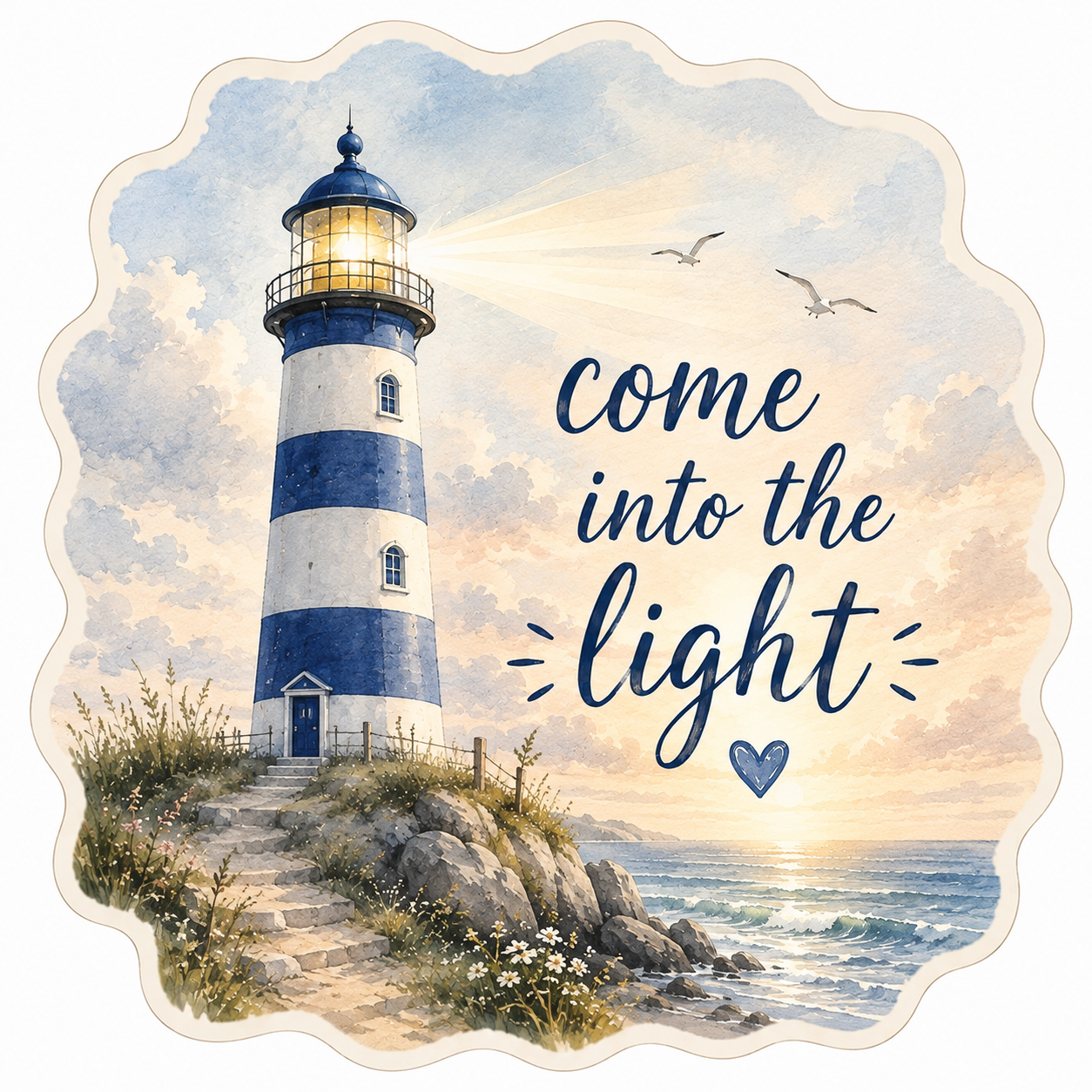 come into the light