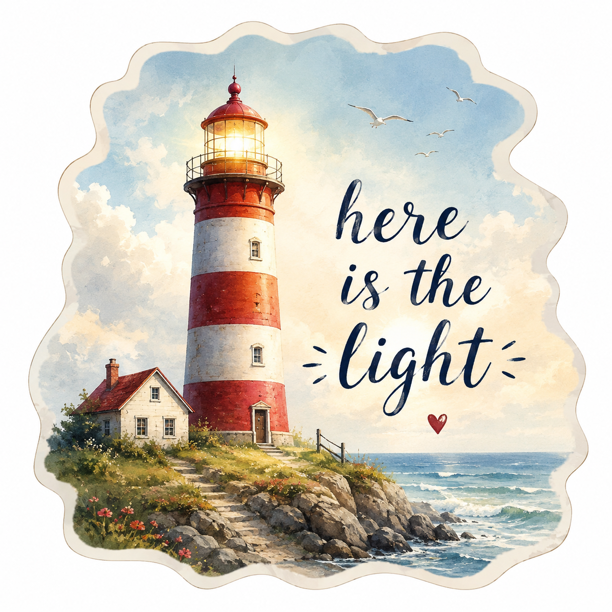 here is the light