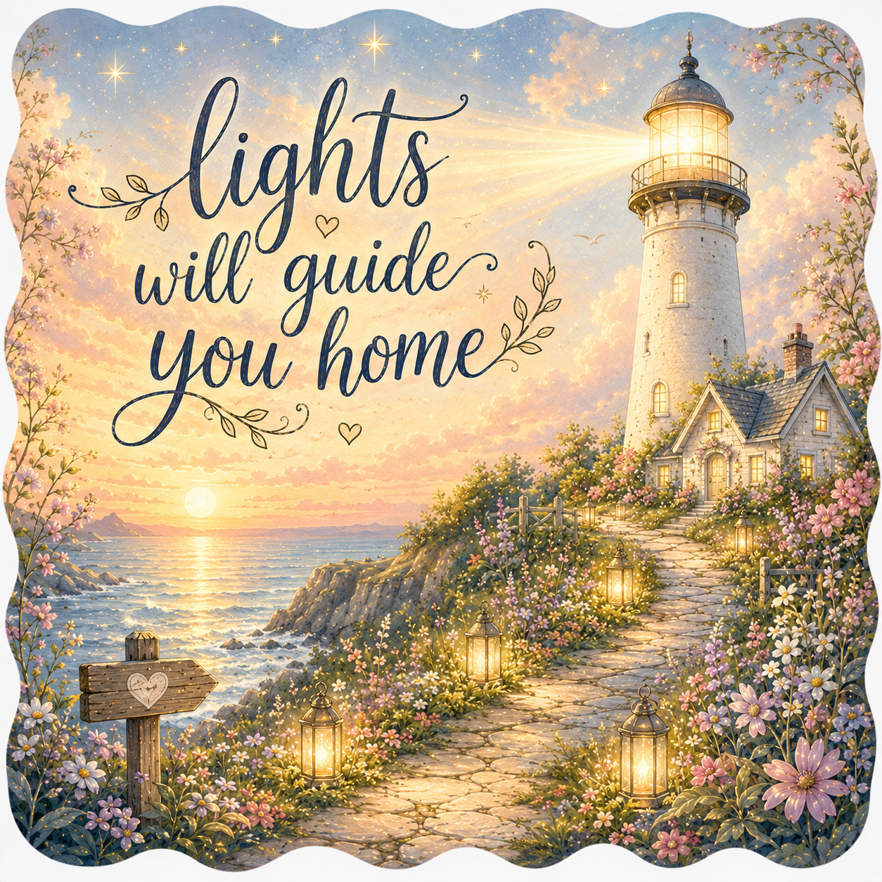 lights will guide you
