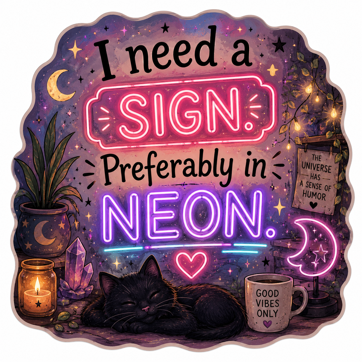 I need a sign