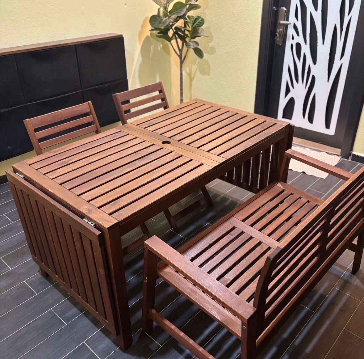 IKEA APPLARO outdoor set