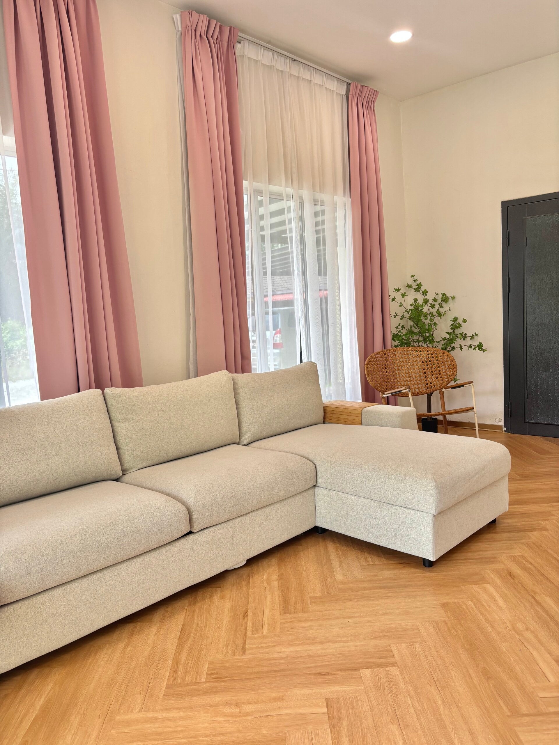 IKEA VIMLE sofabed with chaise and storage