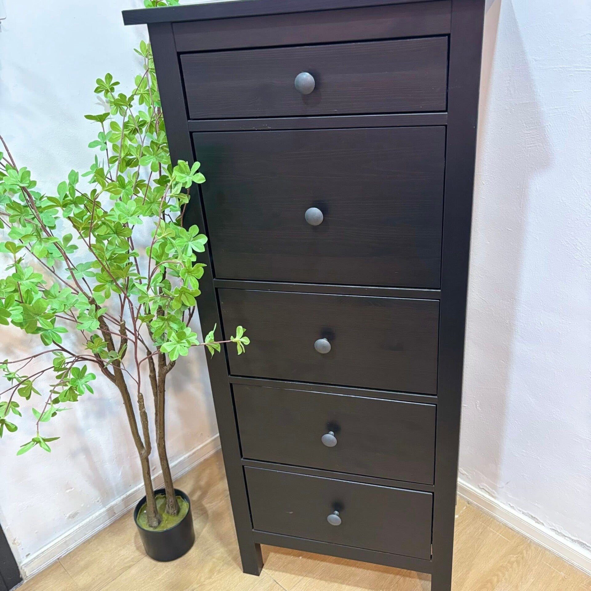 Ikea HEMNES tallboy drawers