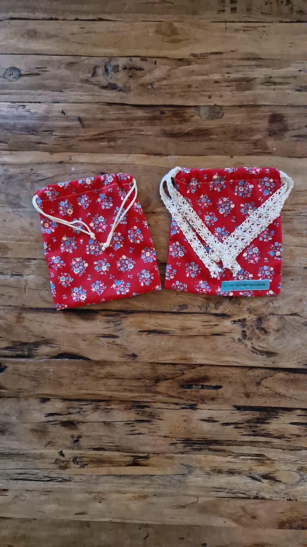 Maat S - cadeau zak (2 stuks)