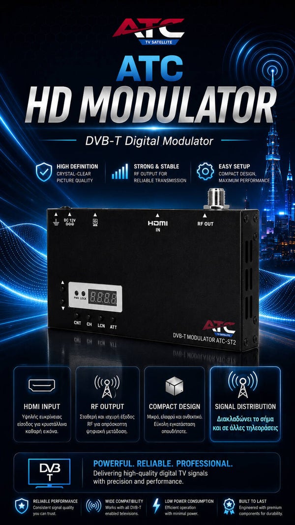 HD Modulator DVB T