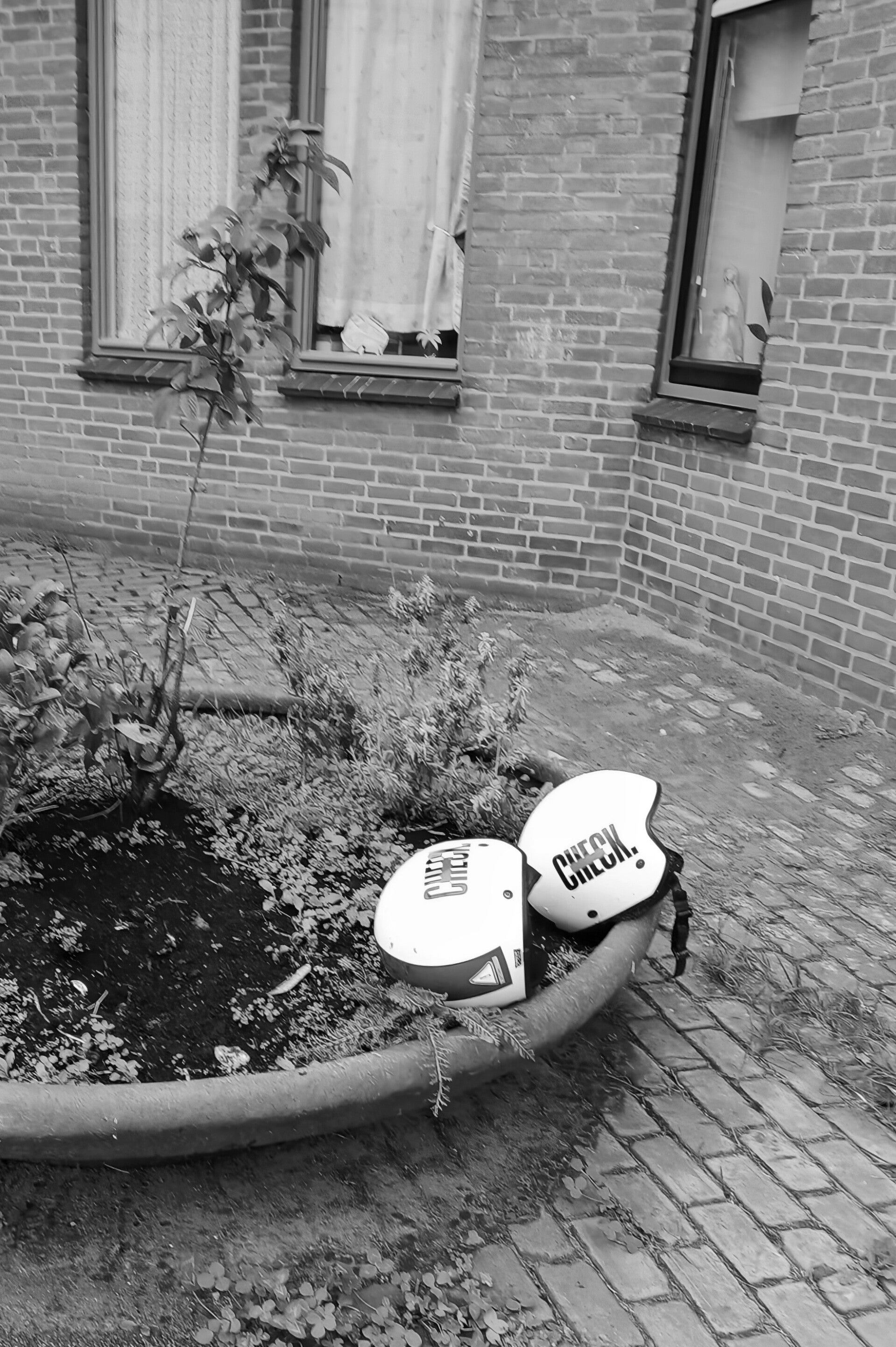 Helm stil 61 — Na de rit