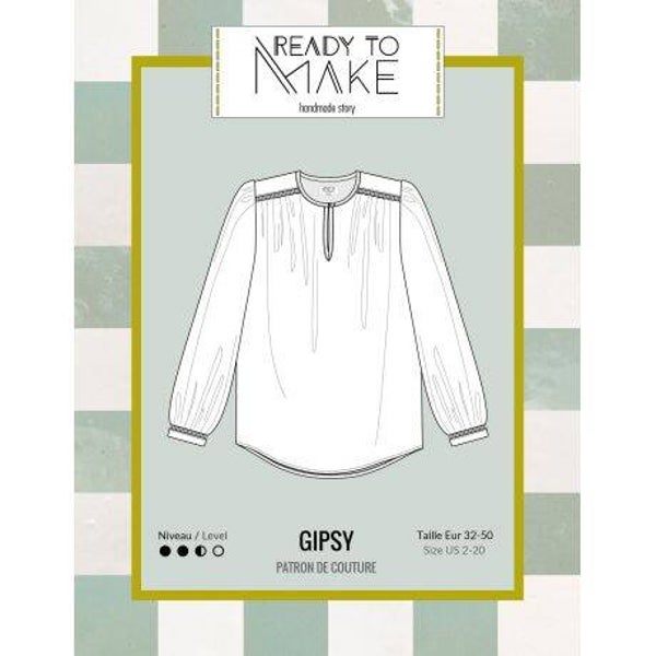 Patron Ready to Make blouse femme gipsy
