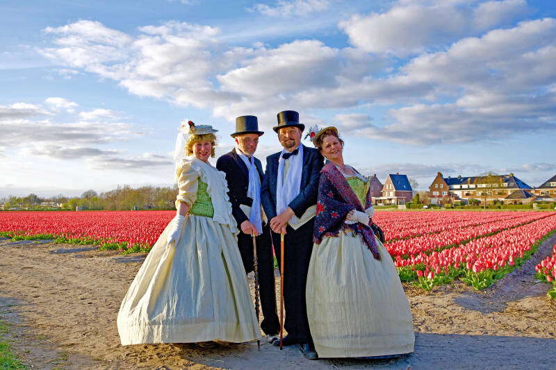 hetnostalgischkwartet Hillegom tulpen