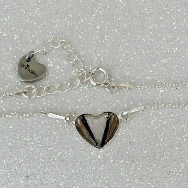 Herzchen Armband befüllt mit Fell