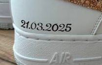 Nike Air Force 1 Perlen
