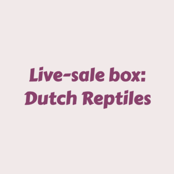 Claims: Dutch Reptiles