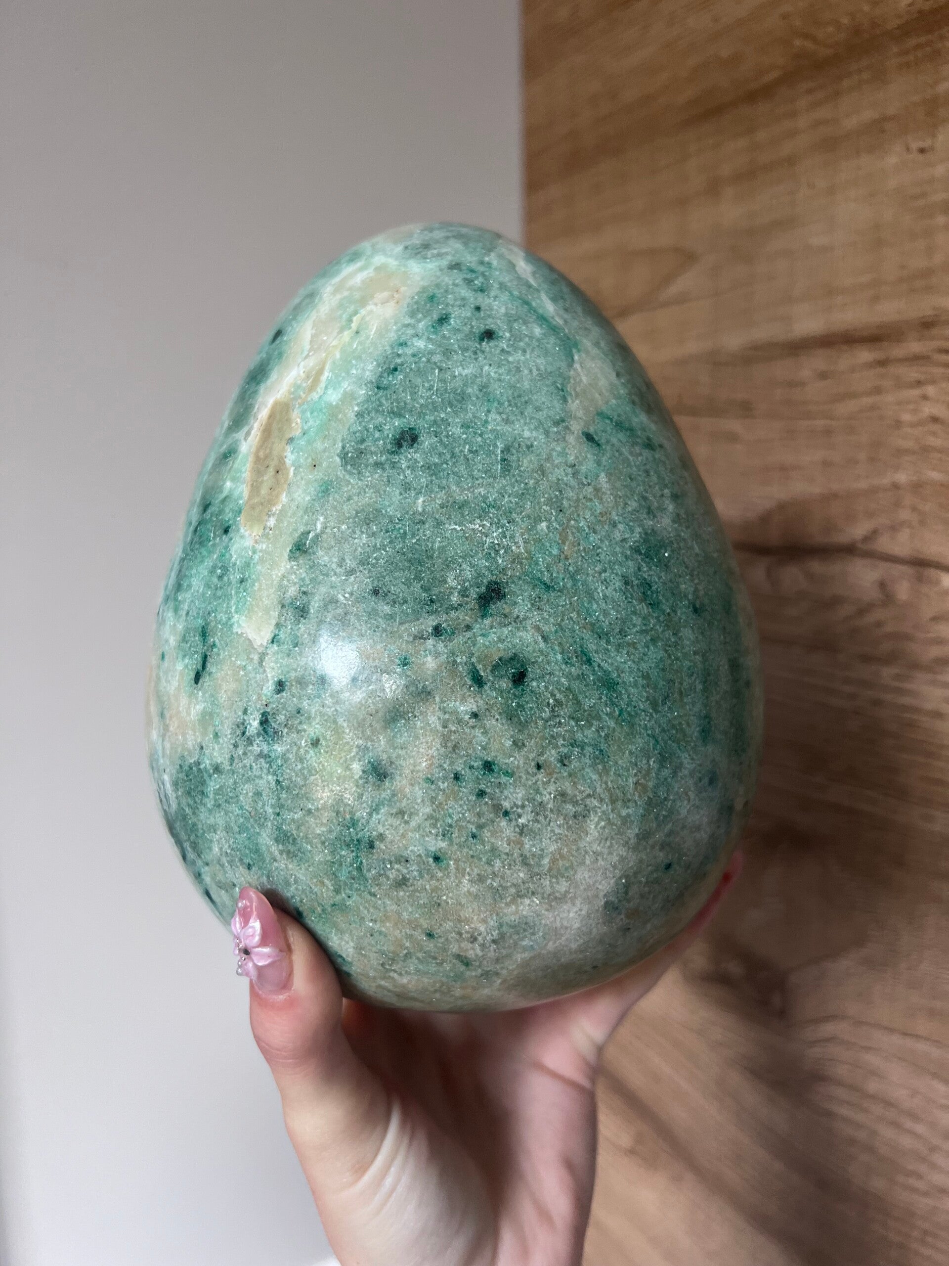 XXL Groene kwarts ei