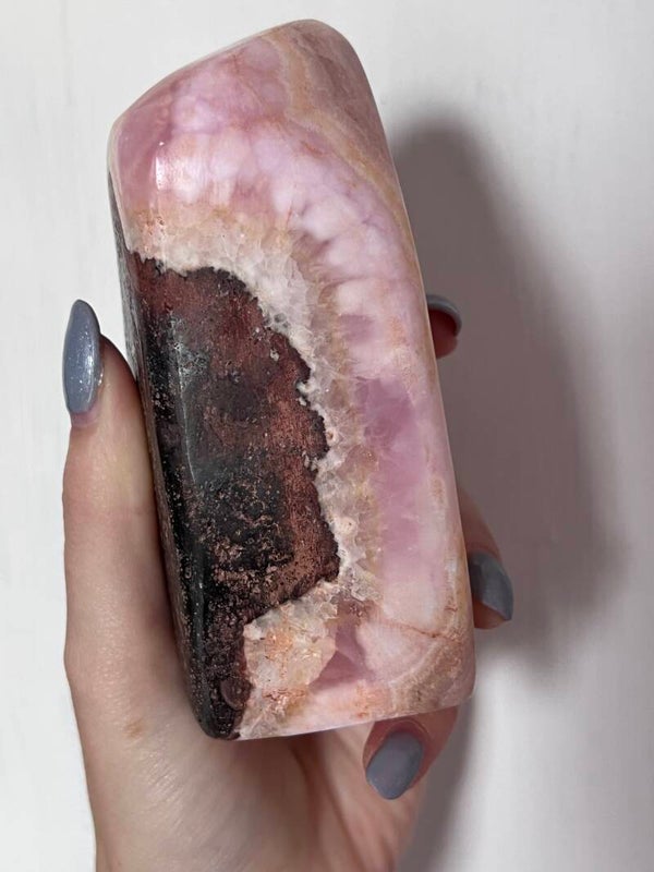Roze Aragoniet freeform