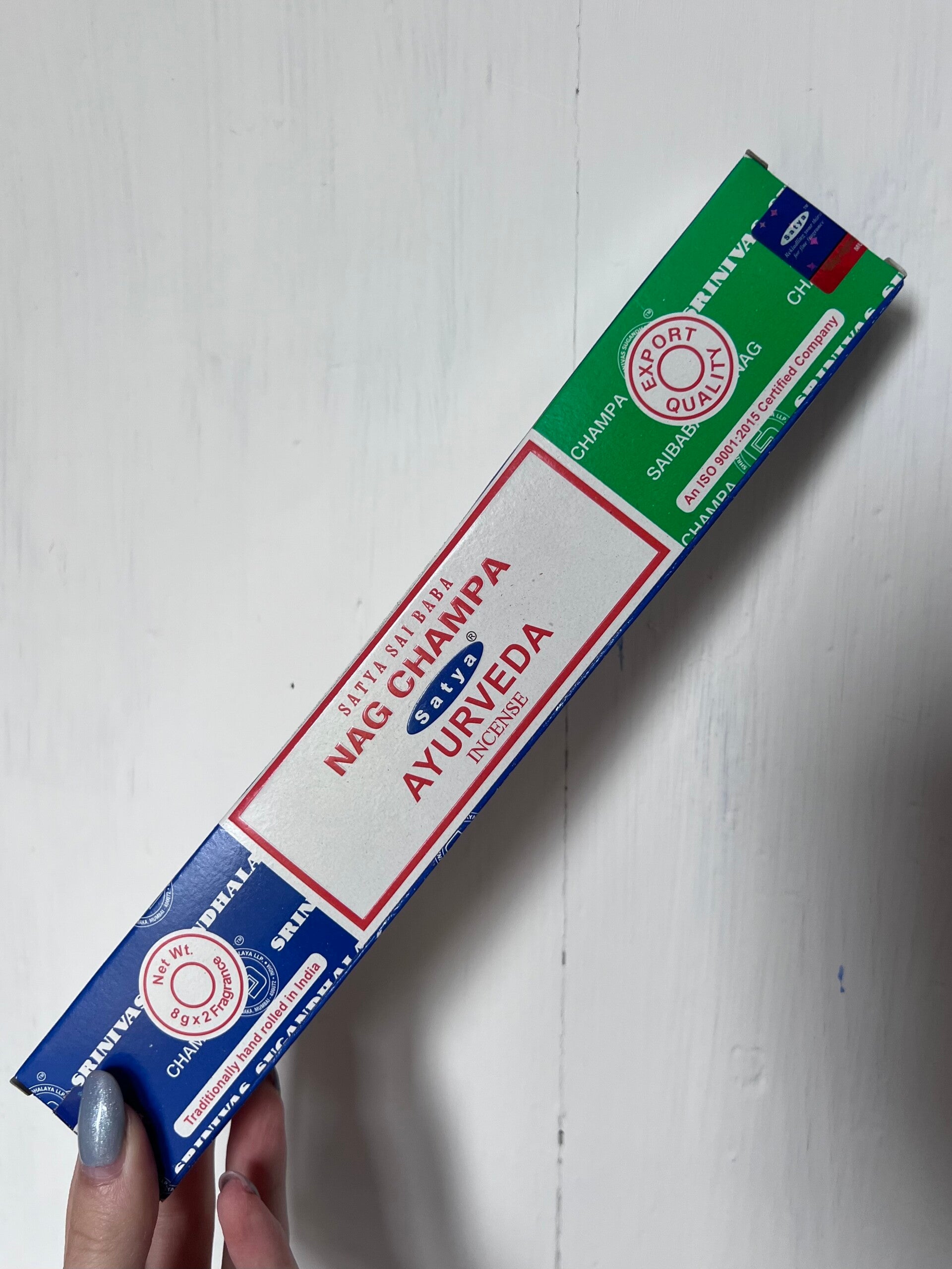 Nag Champa: Ayurveda