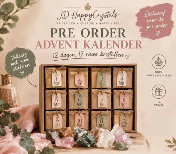PRE ORDER: Advent kalender: Ruwe stukken!