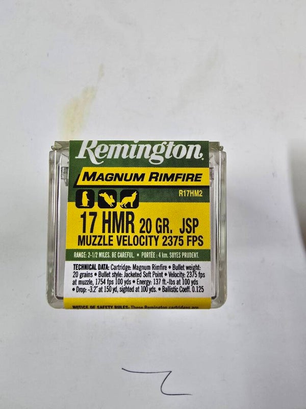 Remington Magnum Rimfire