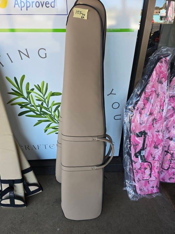 Large tan gun bag