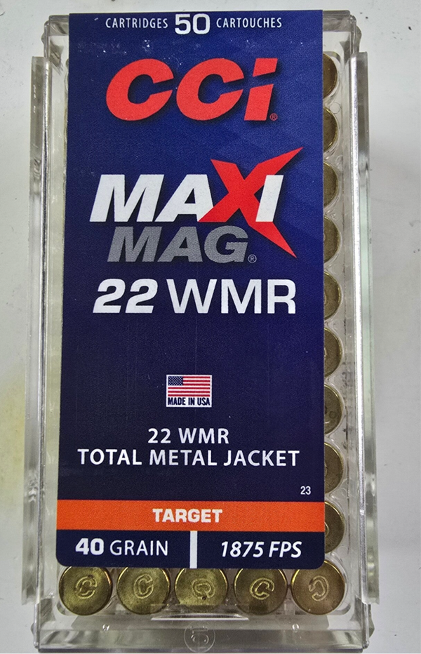 CCI Maxi Mag 22 WMR