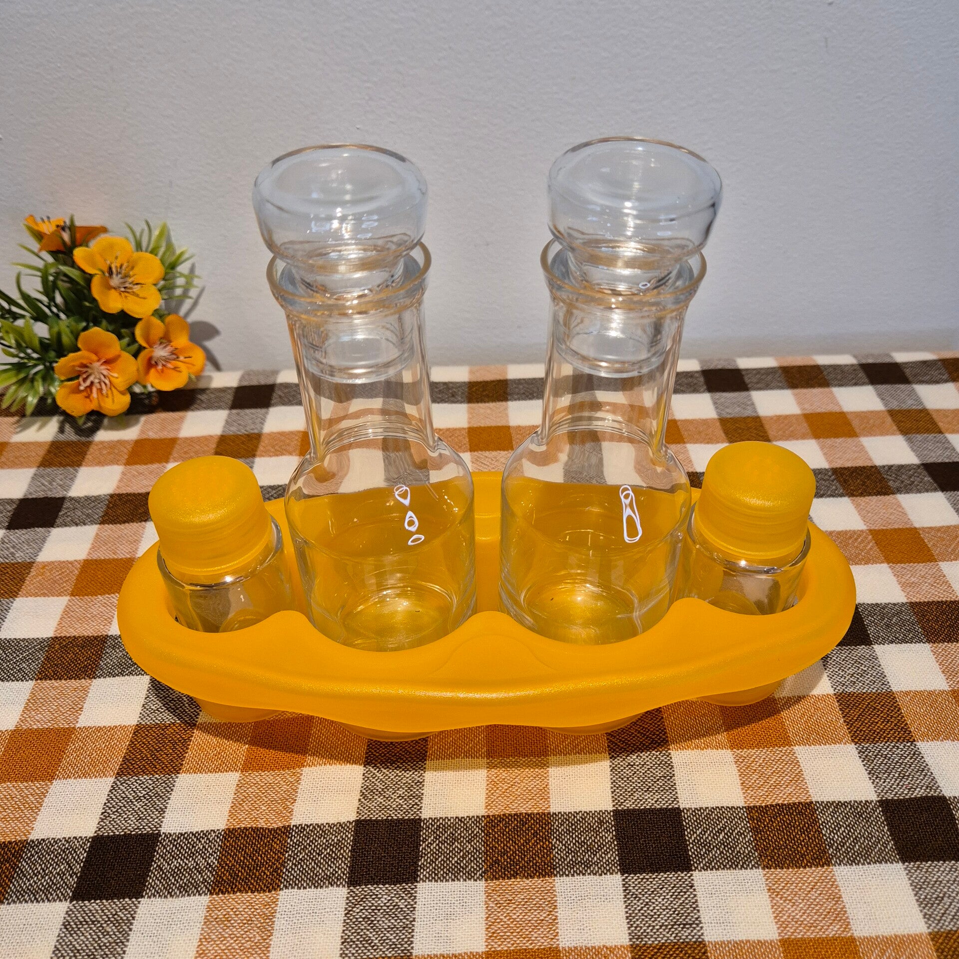 Serviteur huile vinaigre sel poivre par Bormioli Rocco