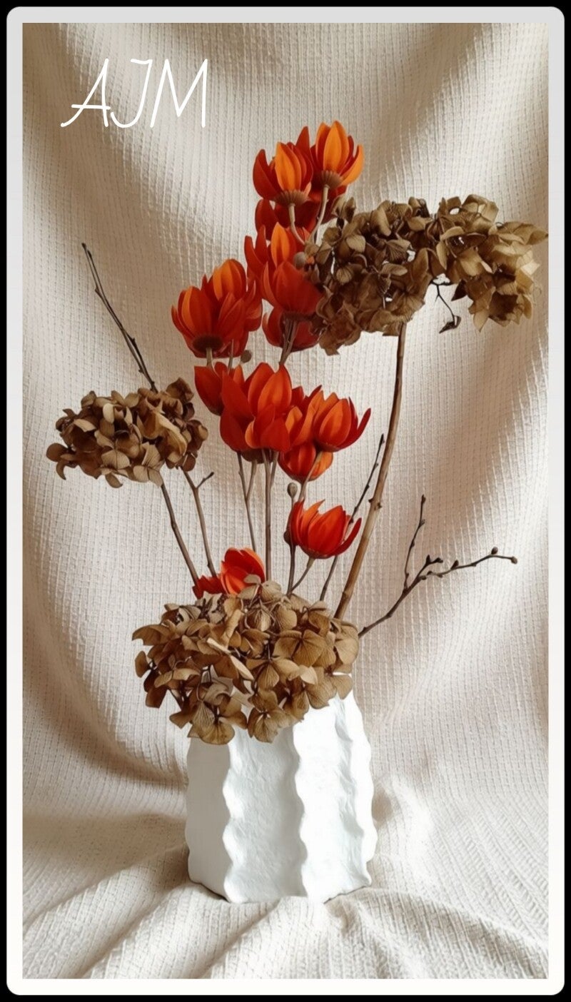 Vase blanc grand modèle