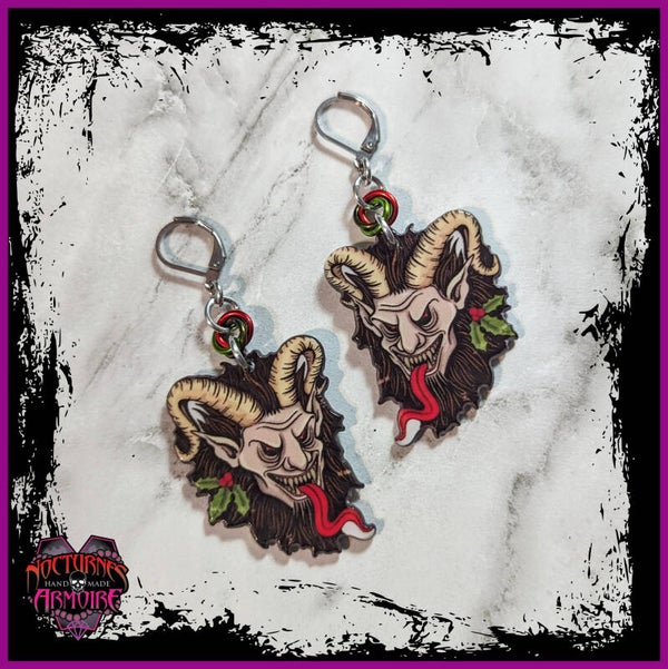 Krampus Earrings
