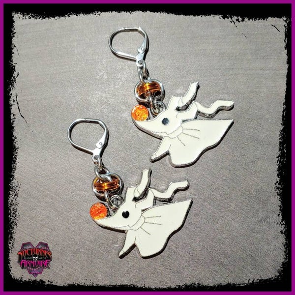 Ghost Dog Earrings