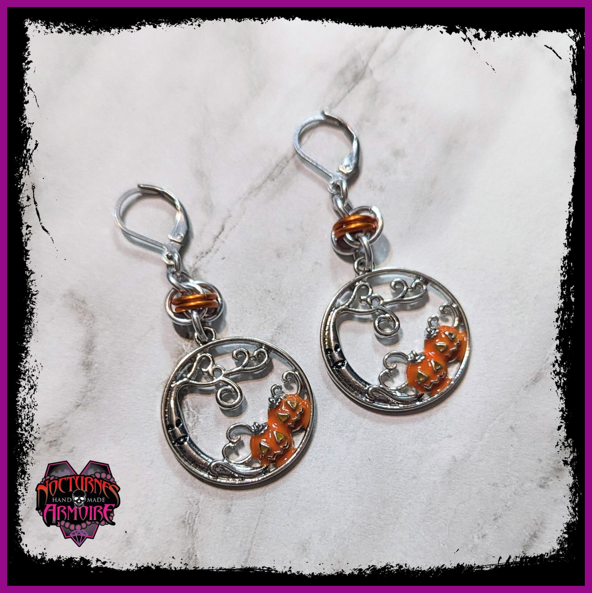 Halloween Spooky Tree Earrings