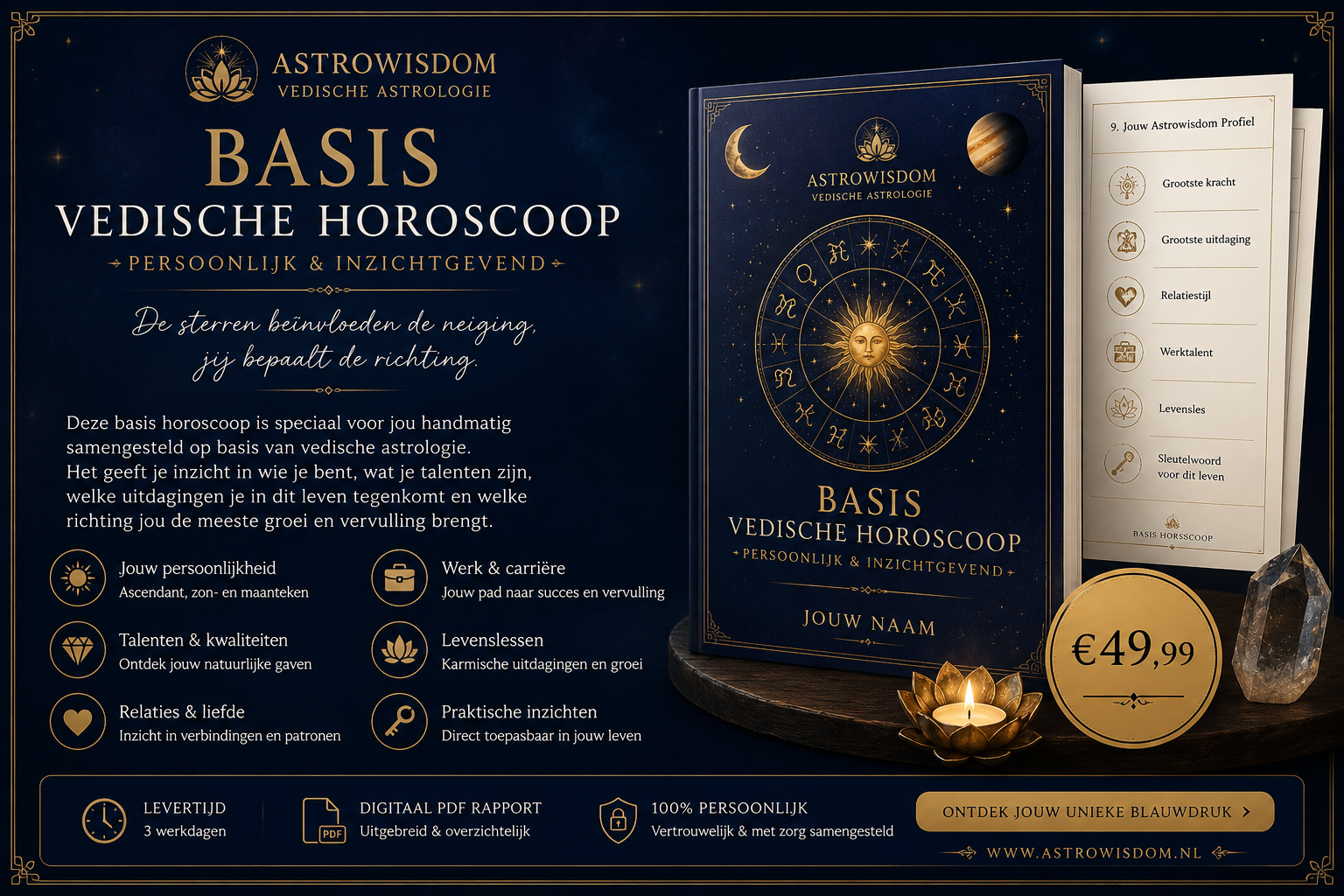Vedic Birth chart reading - "Discover Who You Truly Are and Why You Are Here"