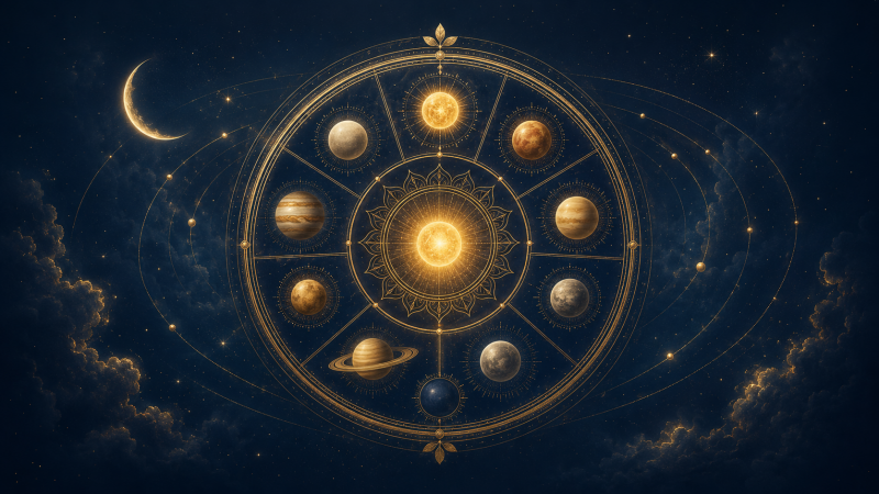 Vimshottari Dasha en planetaire perioden in de Vedische astrologie