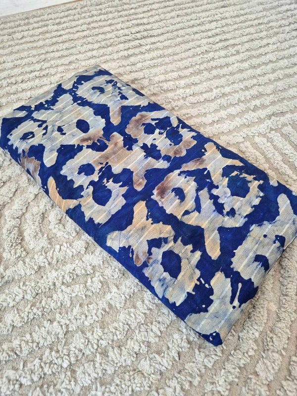 Tissu Adire Crêpe – 4 Yards (Origine Nigeria)