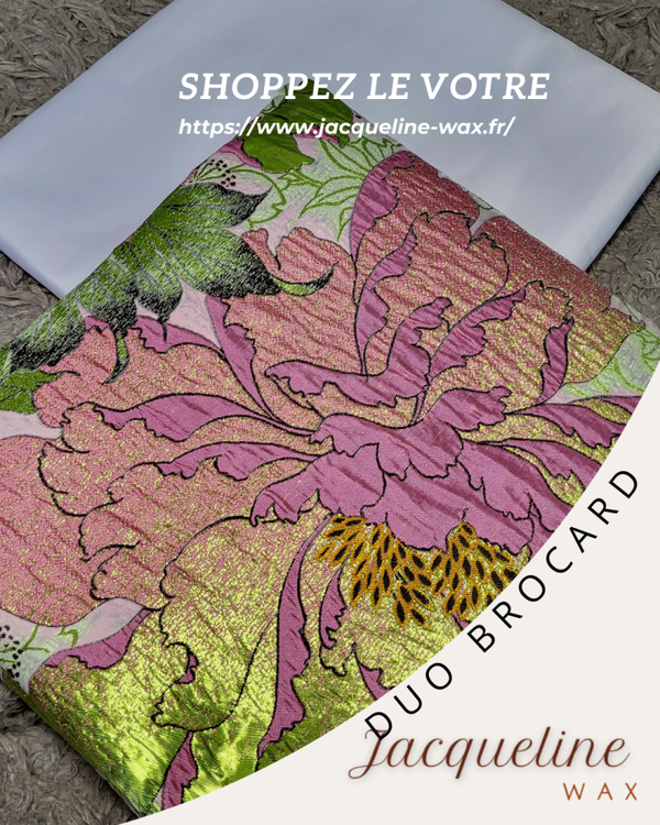Duo brocard soie
