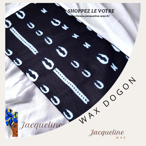 Wax indigo/dogon