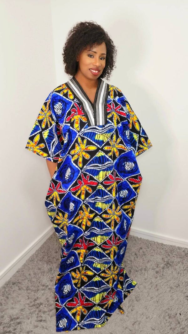 Robe ankara modèle Lagos