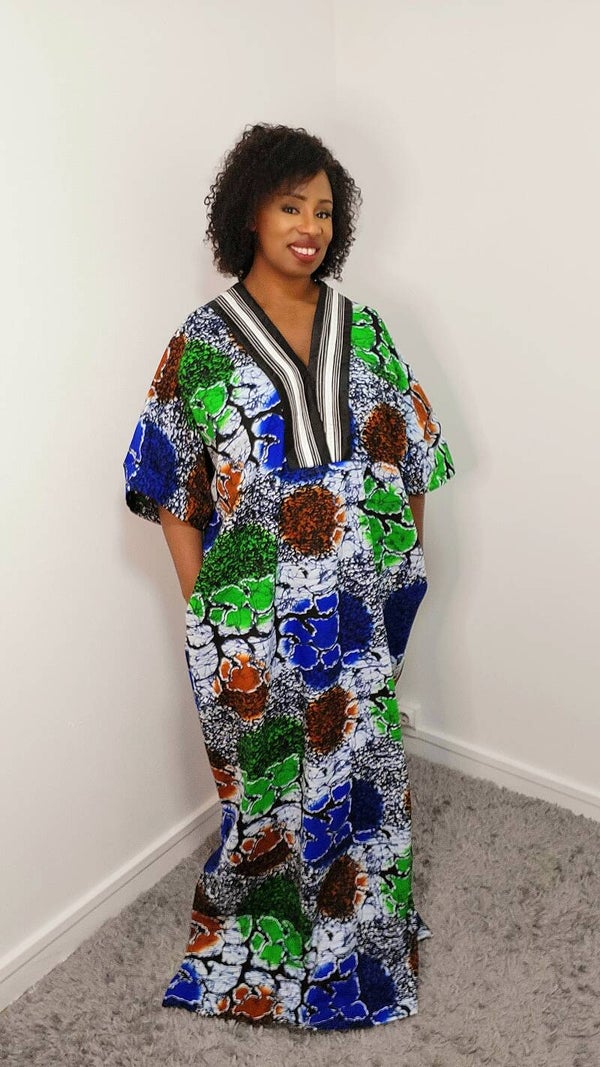 Robe ankara modèle Lagos