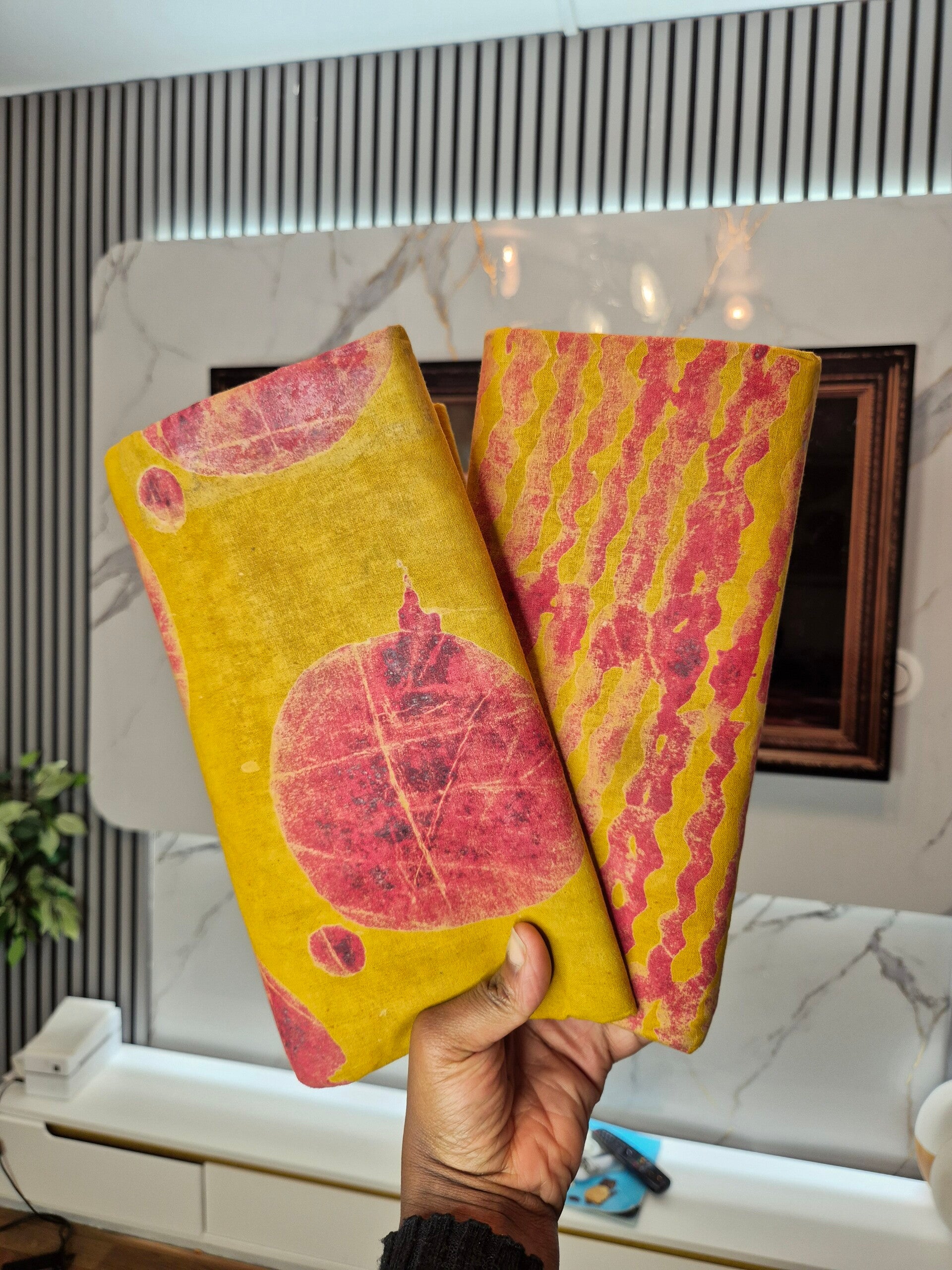 Tissu Batik  Coton deux tons – 5Yards (Origine Nigeria)