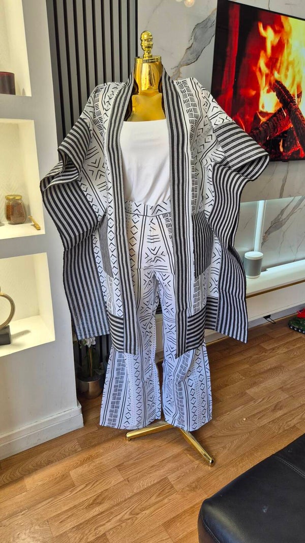 Ensembles Pantalon & Kimono en Osake et Wax