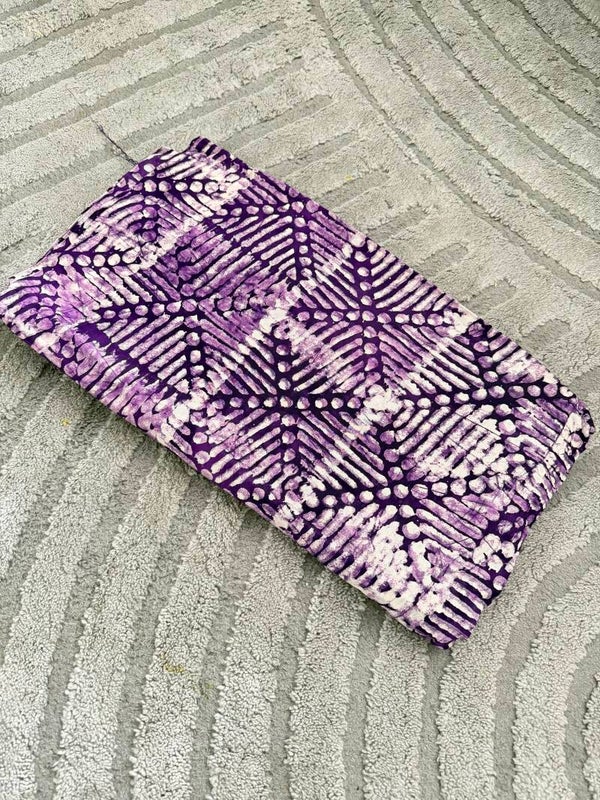 Tissu Adire Crêpe – 4 Yards (Origine Nigeria)