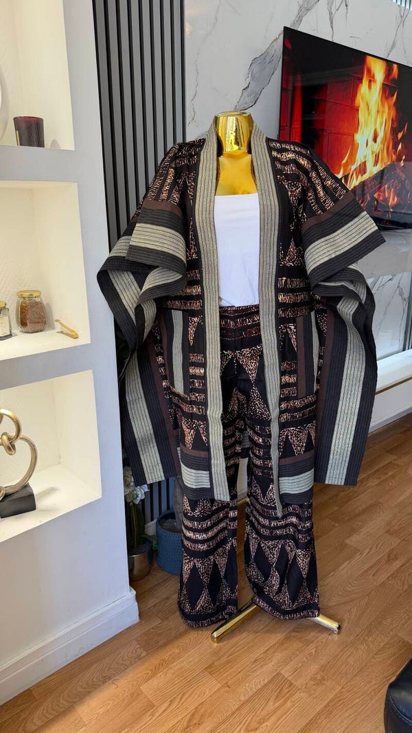 Ensembles Pantalon & Kimono en Osake et Wax