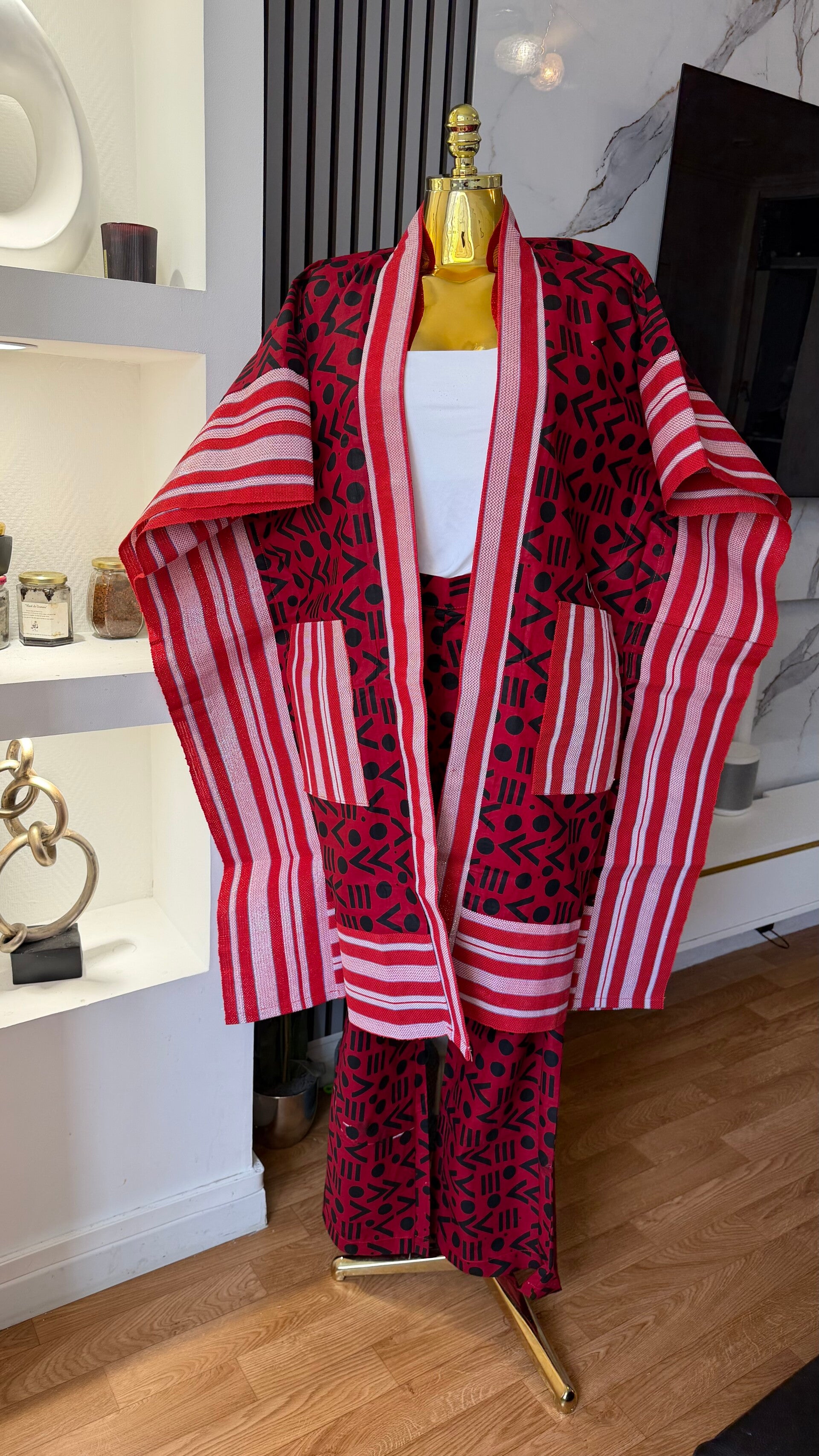 Ensembles Pantalon & Kimono en Osake et Wax