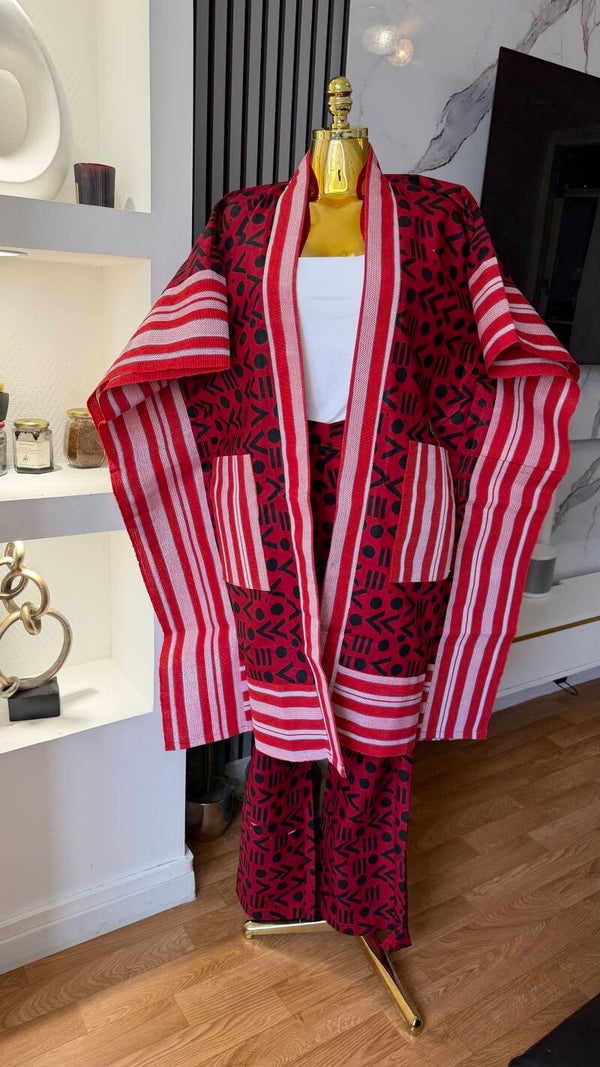 Ensembles Pantalon & Kimono en Osake et Wax