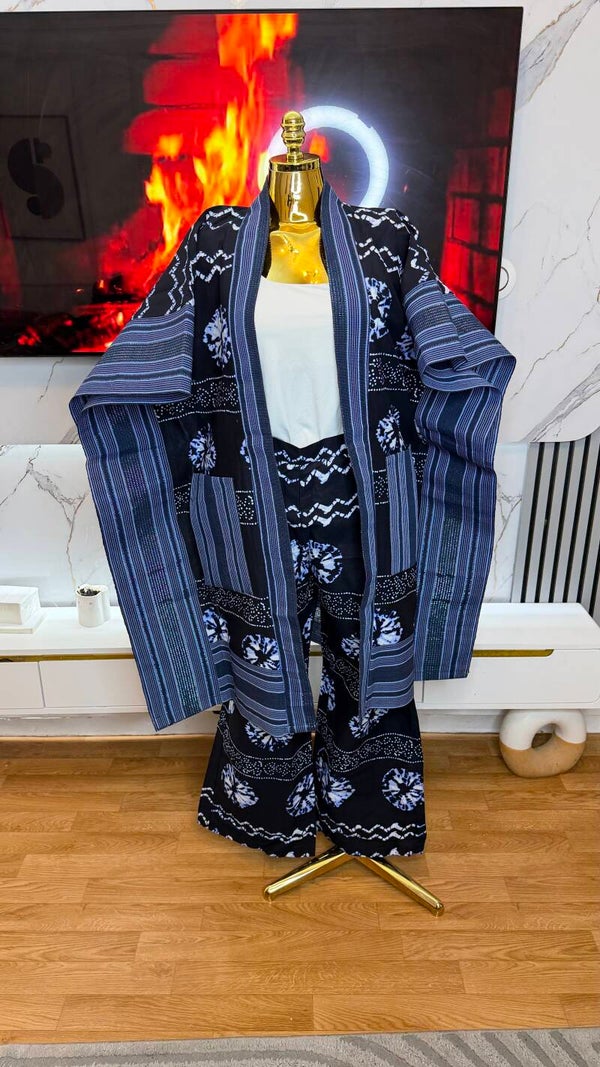 Ensembles Pantalon & Kimono en Osake et Wax