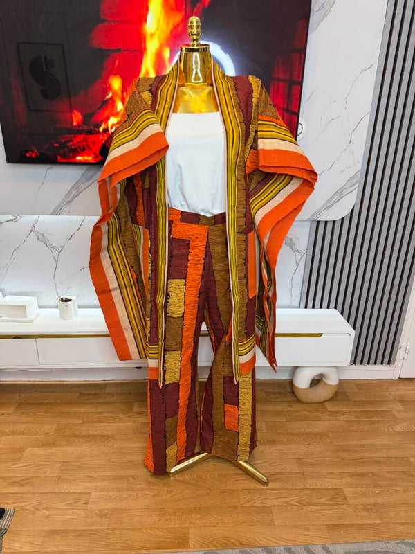 Ensembles Pantalon & Kimono en Osake et Wax