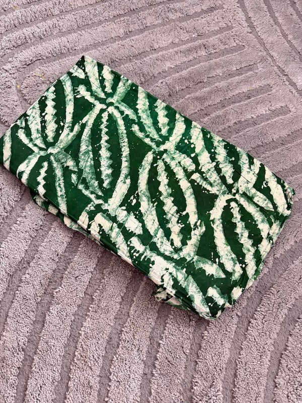 Tissu Adire Crêpe – 4 Yards (Origine Nigeria)