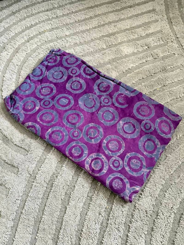 Tissu Adire Crêpe – 4 Yards (Origine Nigeria)
