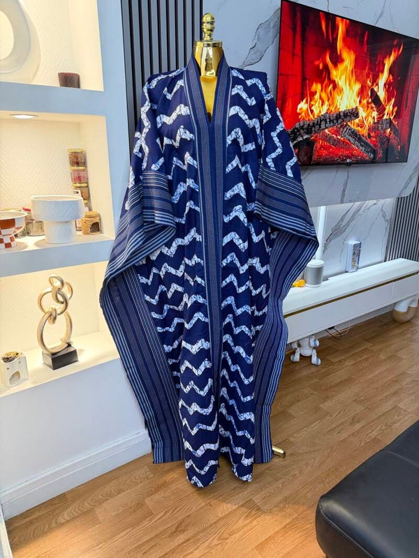 Robe en asoke  et wax