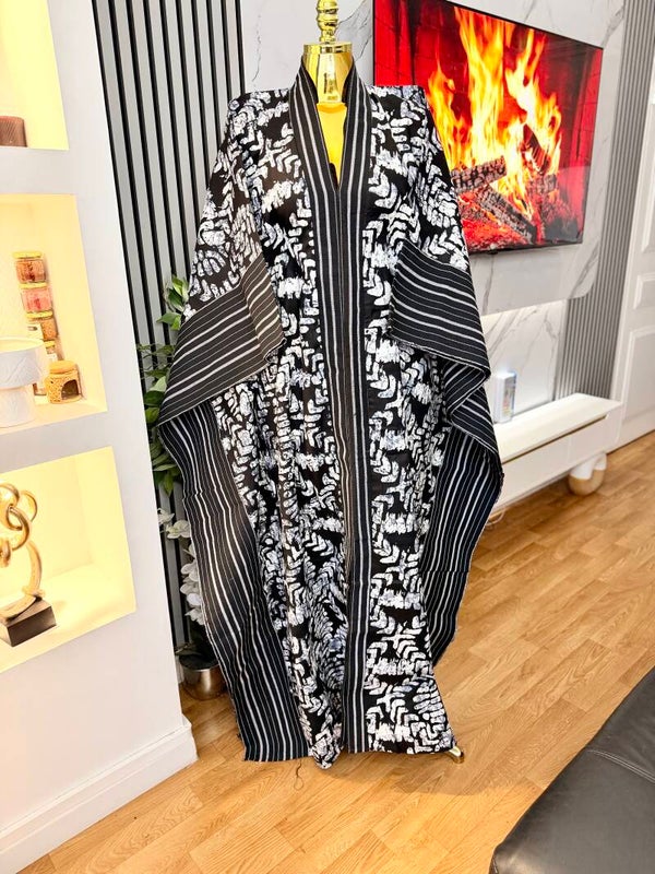 Robe en Asoke et wax
