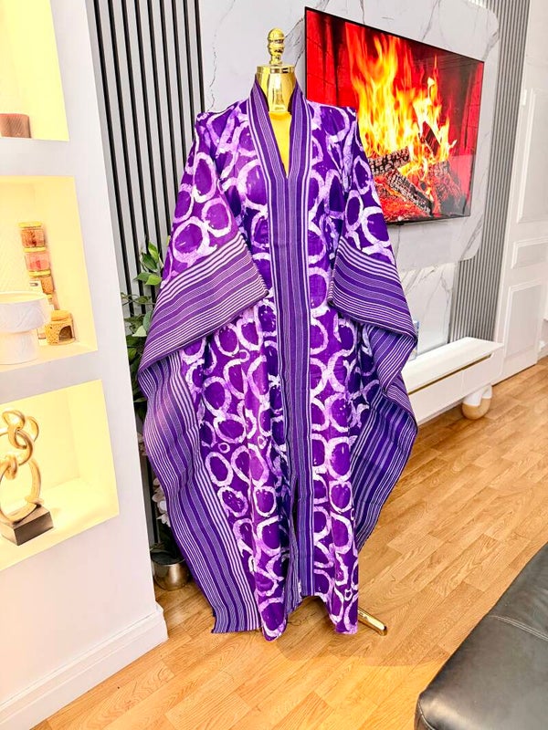 Robe en Osoke et wax