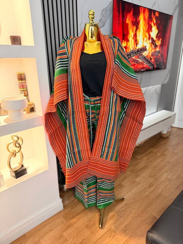 Ensembles Pantalon & Kimono en Osake et Wax