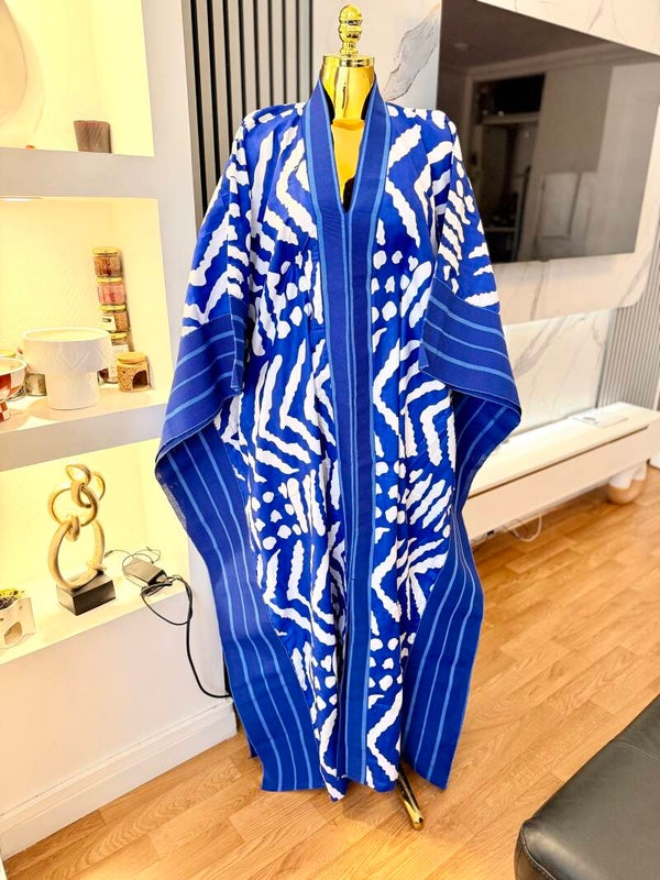 Robe en Asoke et wax