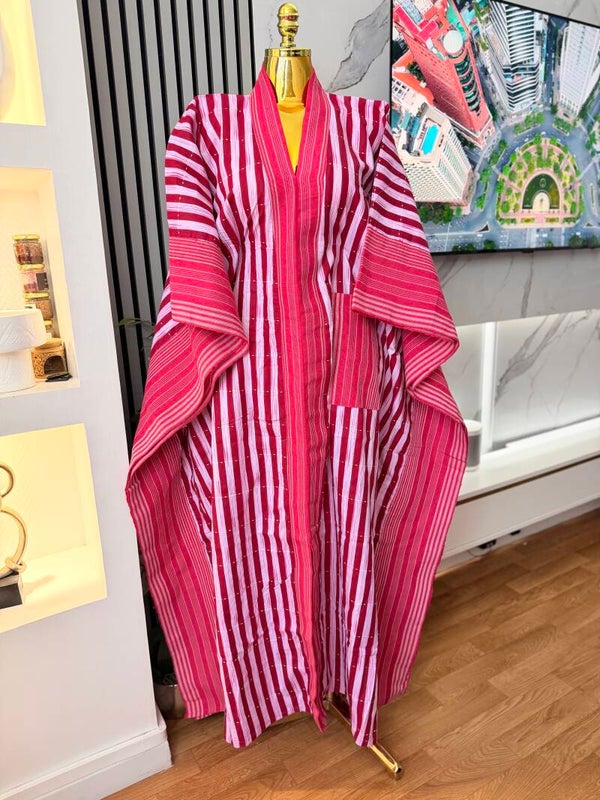 Robe en Asoke et wax